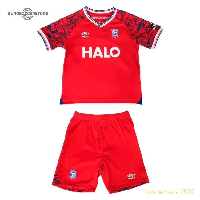 Official 2025-2026 Ipswich Town Away Mini Kit - Premium Quality Baby