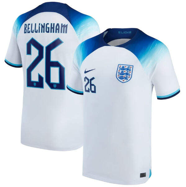 England World Cup 2022 Home BELLINGHAM Shirt - World Cup Collection
