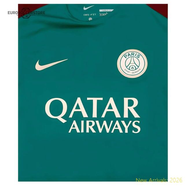 Supporter 2024-2025 Psg Strike Dri-Fit Training Shirt (Teal) - Kids