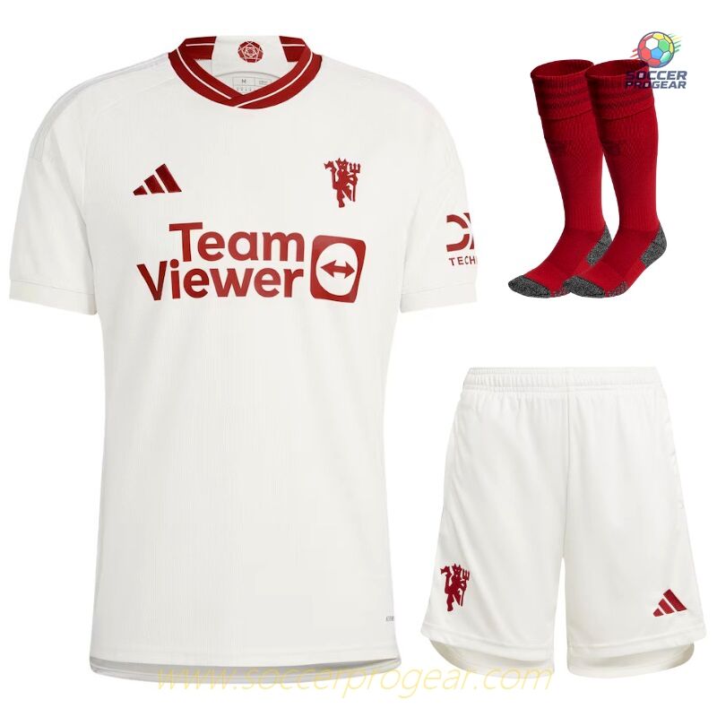 Manchester United Third Child Kit Shirt 2023 2024