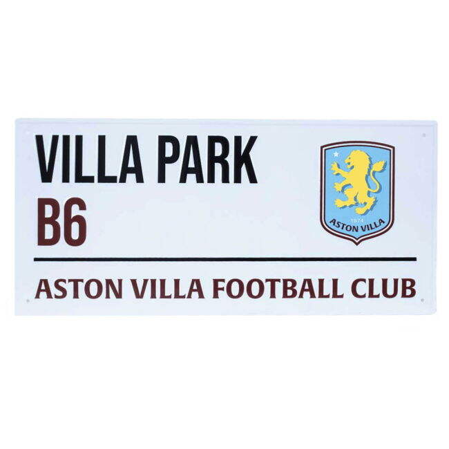Aston Villa Soccer Club Traditional Home Game Jersey