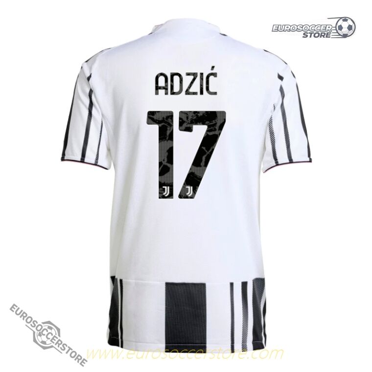 Juventus Home Jersey 25-26 (Player Version) with ADZIĆ 17
