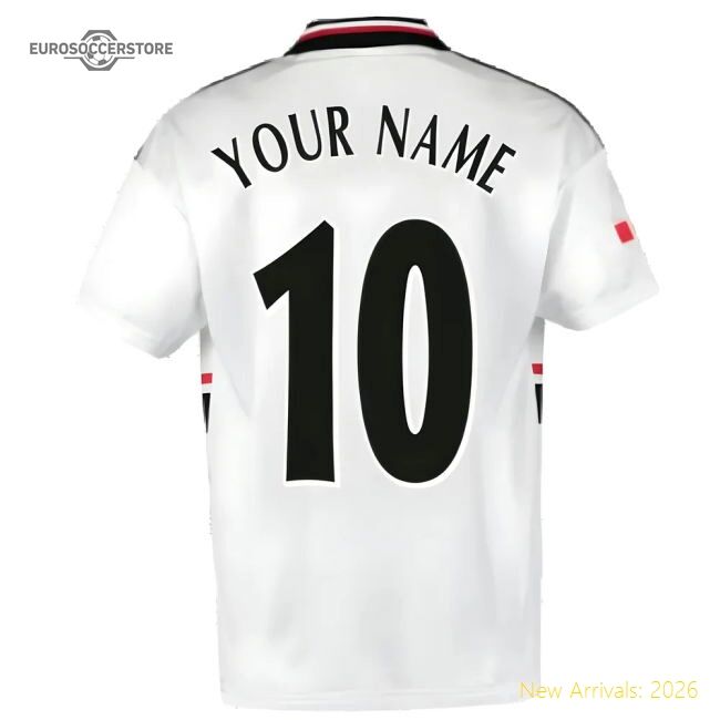 Official 1999 Manchester United Away Football Shirt (your Name)