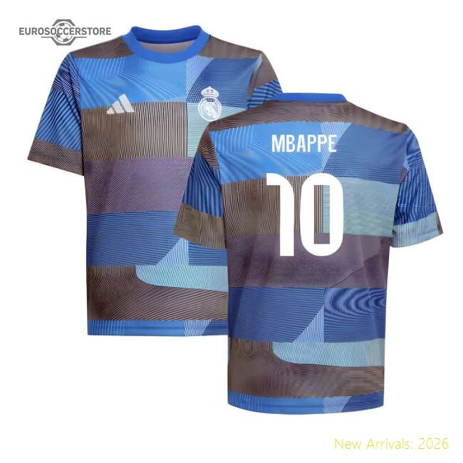 Real Madrid Spanish League Mbappe Home Elite Jersey Puma Drycell