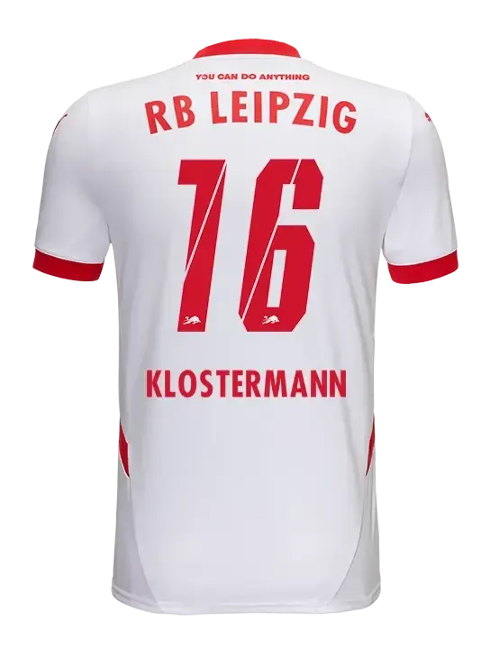 RB Leipzig 24-25 Season Home Jersey - KLOSTERMANN #16