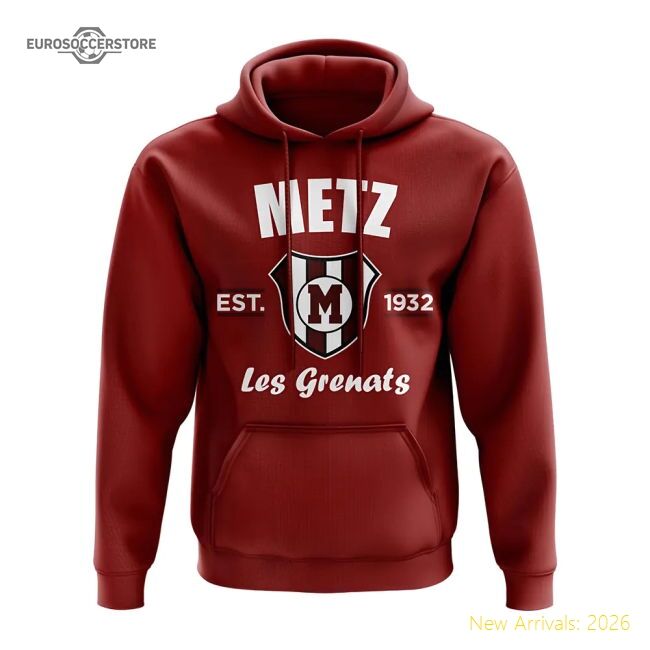 Trending Popular Metz Established Hoody (Maroon)