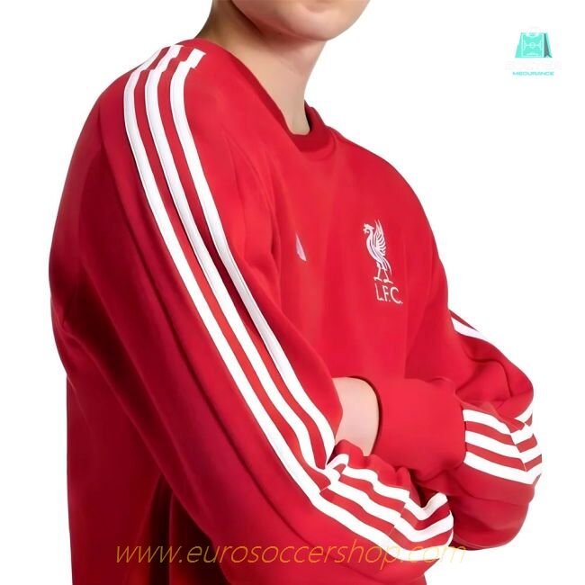 2025-2026 Liverpool DNA Sweat Top (Red)