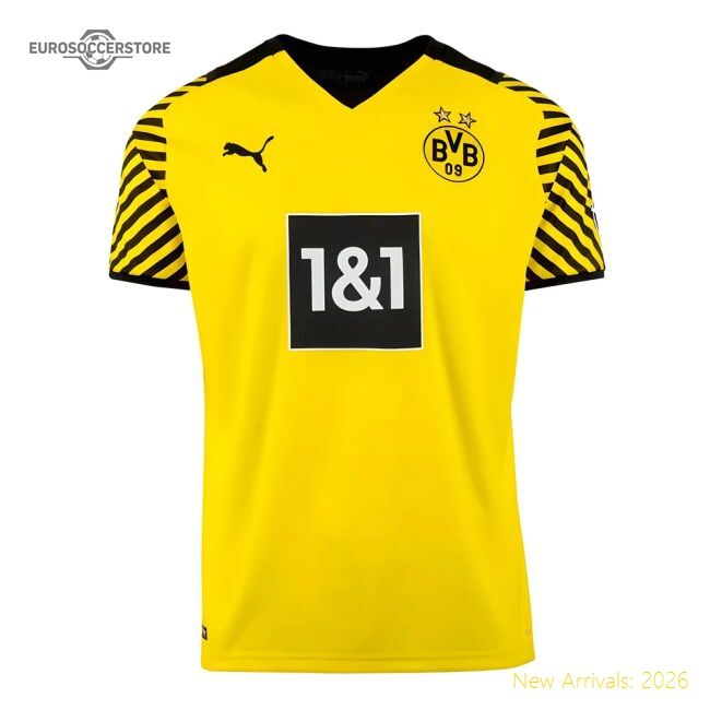 2021-2022 Borussia Dortmund First Jersey (kids) - Supporter Edition