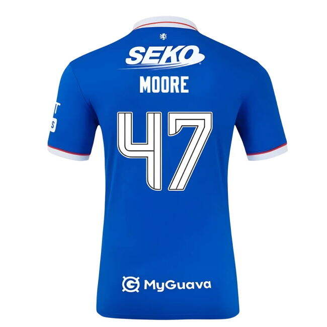Rangers Fc M. 4 #7 Official Merchandise Licensed Product (v2)