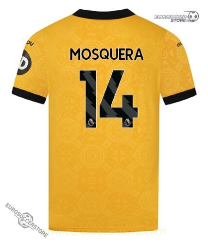 Wolverhampton Wanderers 25-26 Season Home MOSQUERA 14 Football Jersey
