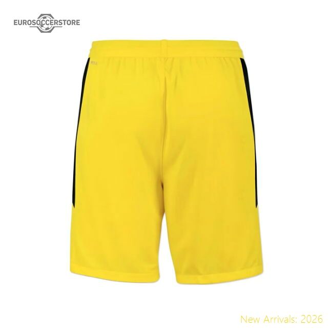Authentic 2020-2021 Borussia Dortmund Home Puma Shorts (Yellow) - Kids