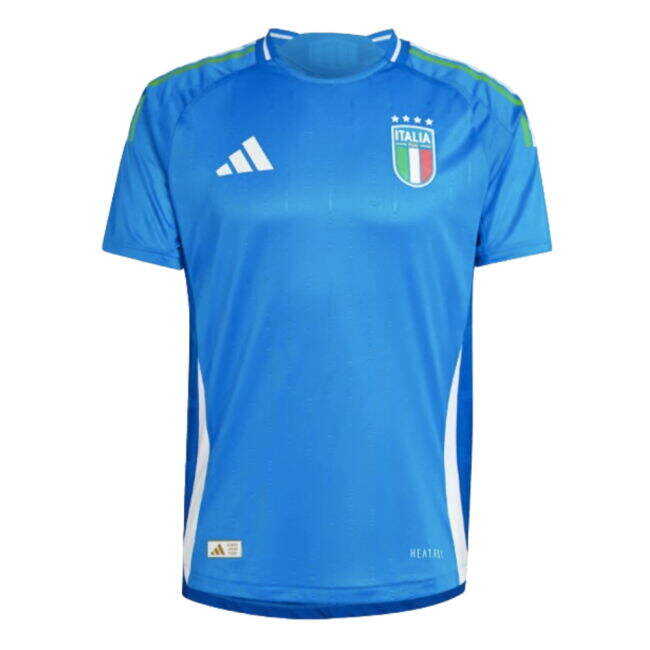 Low Value 2024-2025 Italy Authentic Home Shirt (ZACCAGNI 20) Playful