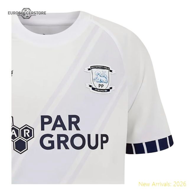 Premium-grade 2024-2025 Preston North End Home Shirt (kids)