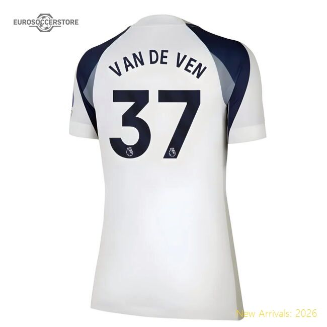 Exceptional 2025-2026 Tottenham Hotspur Home Shirt (womens) (van De