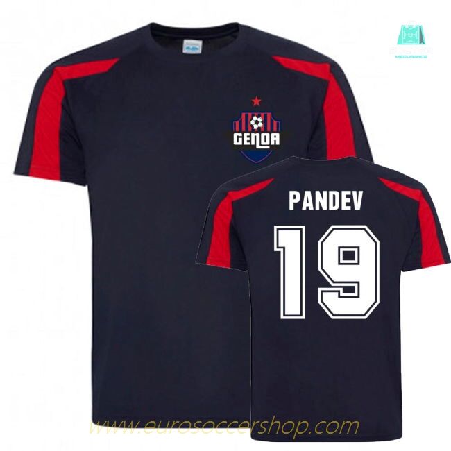 Goran Pandev Genoa Sports Training Jersey (Navy)