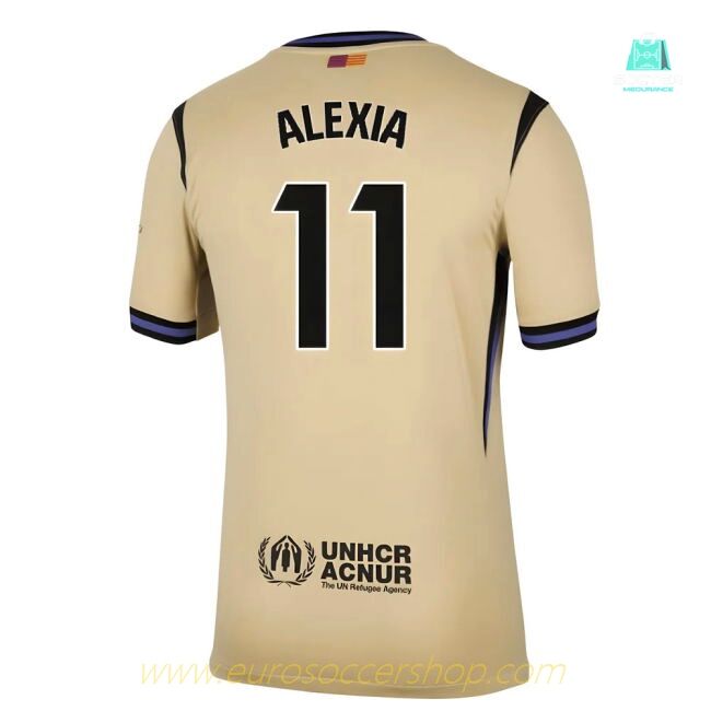 2025-2026 Barcelona Away Shirt (Alexia 11)