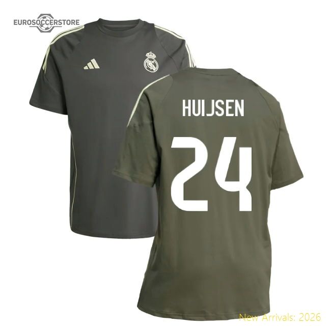 Exceptional 2025-2026 Real Madrid Training Tee (utility Grey) (huij