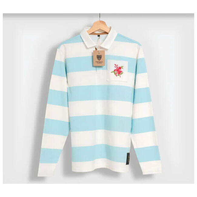 Top-Tier Collector'S-Item Argentina Ceibo Retro Rugby Jersey