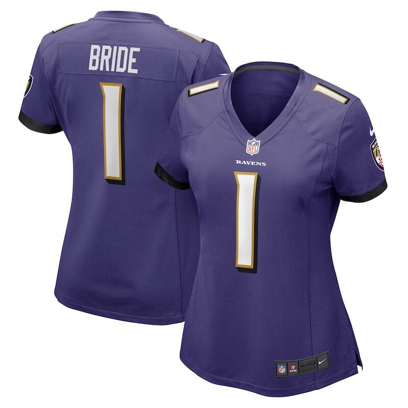 None Number 1 Bride Baltimore Ravens Great Value Team Spirit Wear