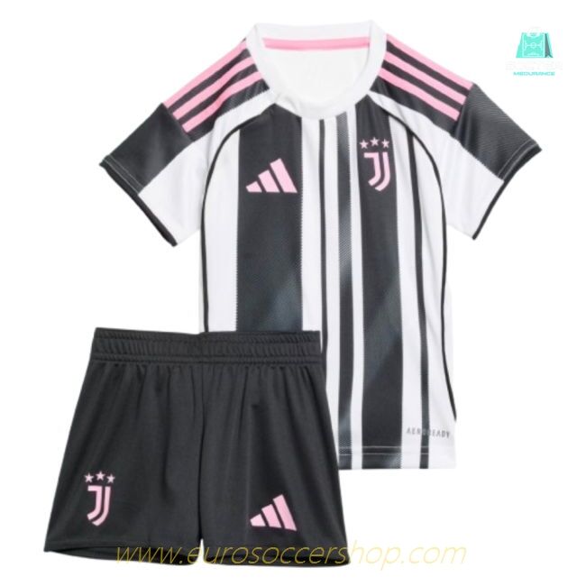 2025-2026 Juventus Home Baby Kit (T.Weah 22)