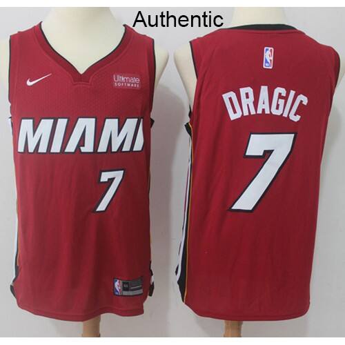 Authentic Style Miami Heat Goran #7 NBA Replica Jersey Performance