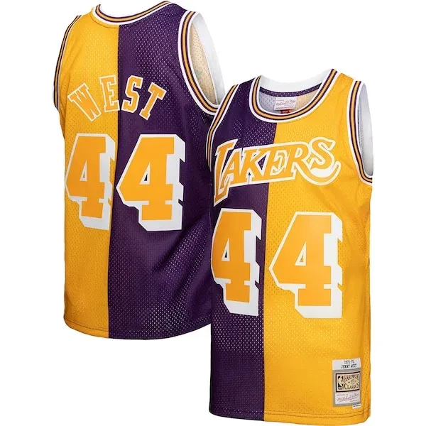 Jerry West LAL Swingman Jersey - trendy exclusive training athletic