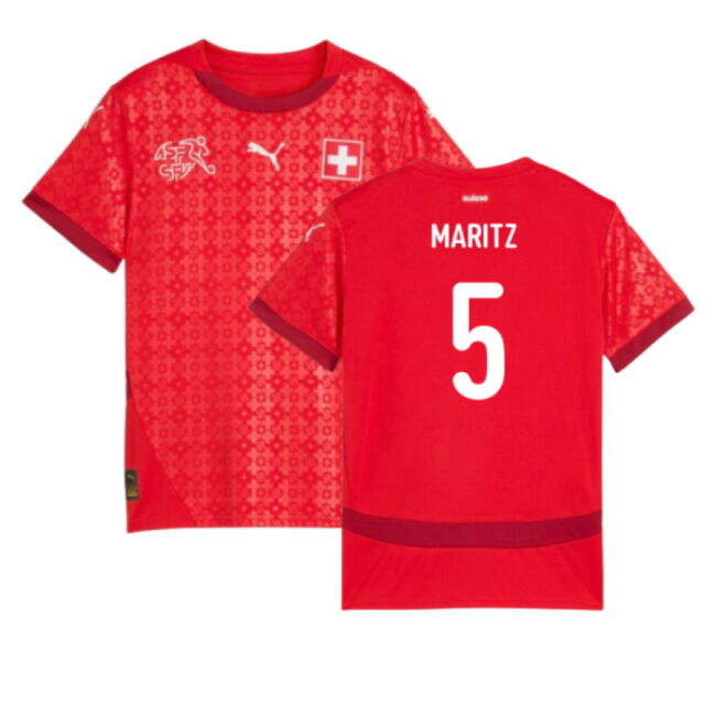 2025 Switzerland EUR25 Home Shirt (Kids) (Maritz 5)