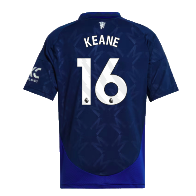 Premium 2024-2025 Man Utd Away Shirt (kids) (keane 16) - Premium