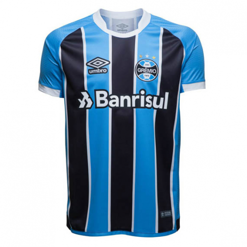 Gremio Home 201718 Soccer Jersey Shirt - Official Replica 15987