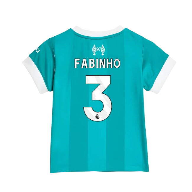 Pro-Grade Liverpool 2025-2026 Liverpool Third Mini Kit (Fabinho 3)