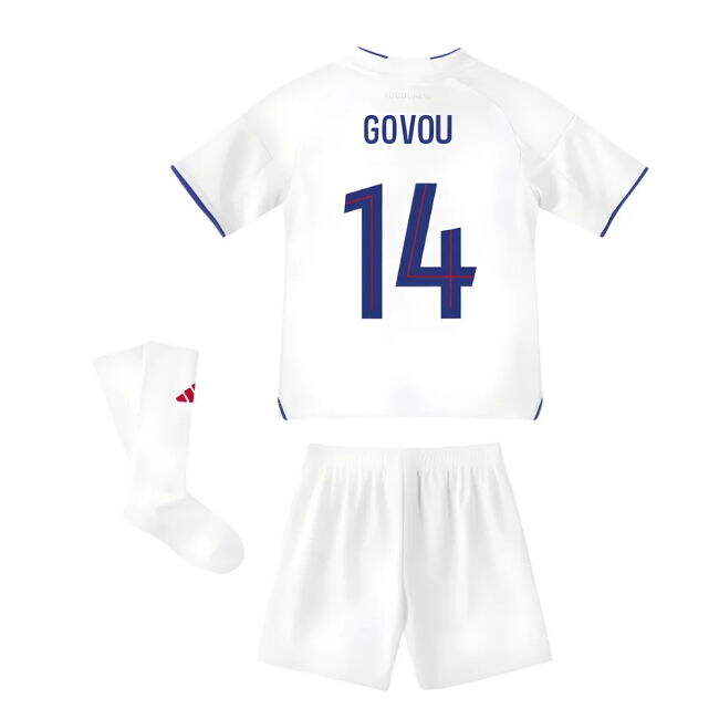 Govou 14 Fan Quality Lyon Home Supporter Shirt (Adults)