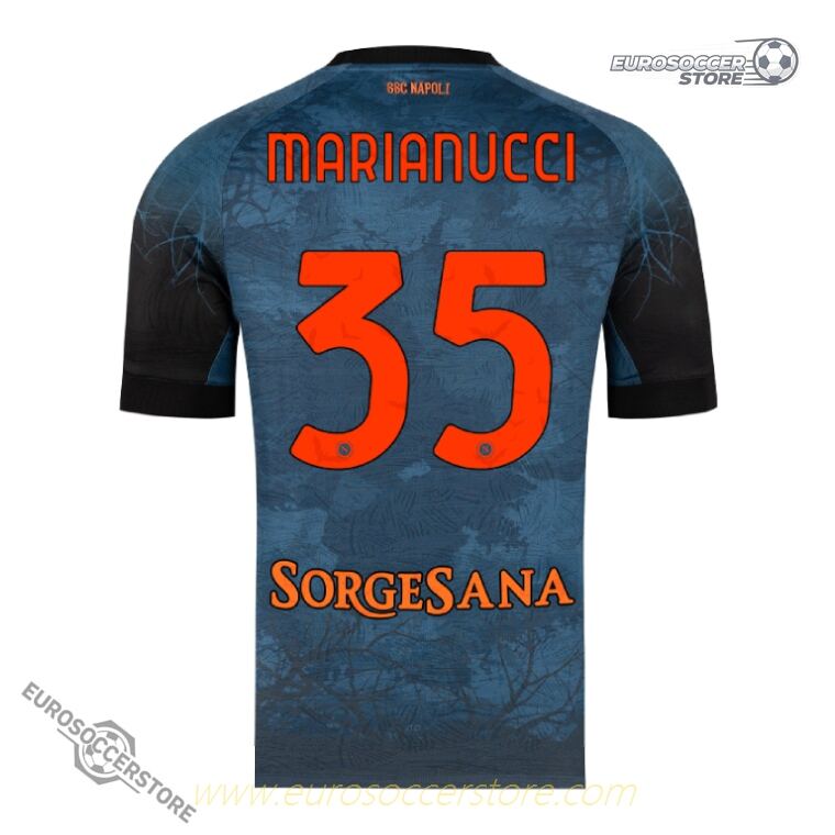Napoli's 25-26 Halloween Edition MARIANUCCI 35 Jersey
