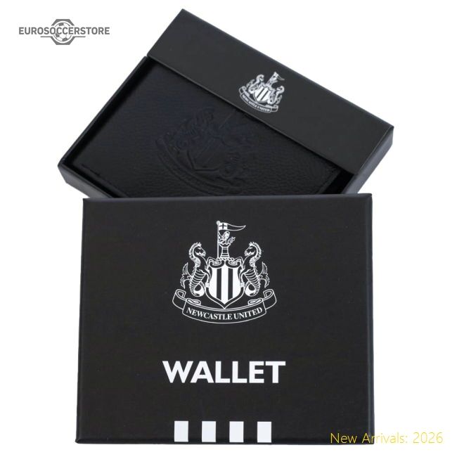 Authentic Newcastle United Fc Premium Leather Wallet - Premium