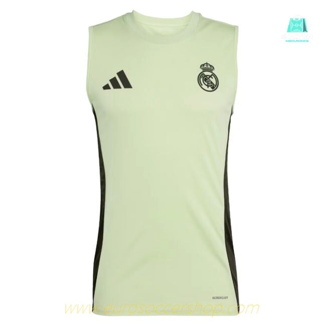 2025-2026 Real Madrid Sleeveless Training Jersey (Almost Lime) (Trent 12)