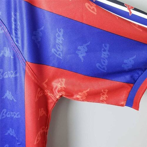 1996-1997 Barcelona Local - Durable Fabric - World Cup - Breathable