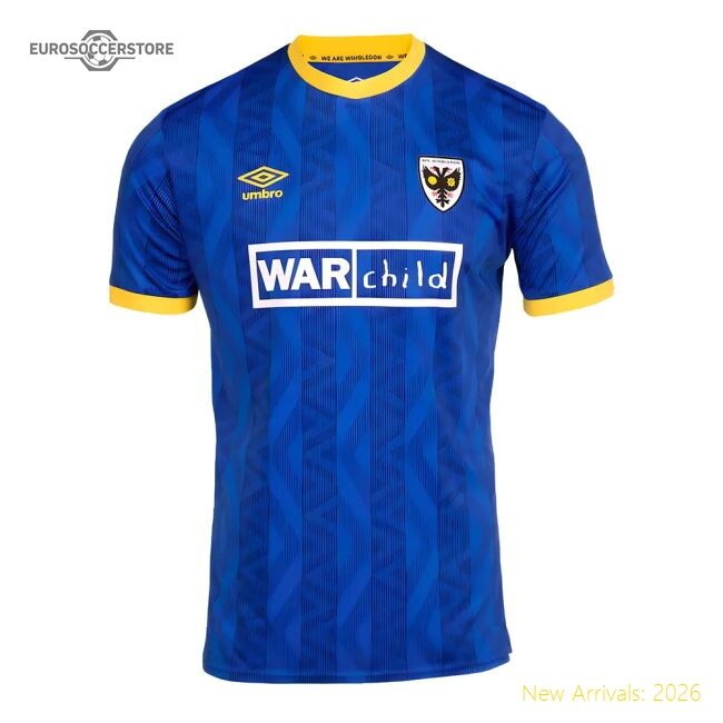 Official 2024-2025 Afc Wimbledon Home Shirt - Premium Quality Baby