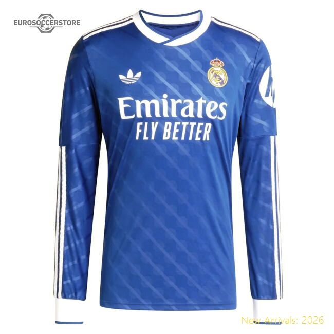 High-Quality 2025-2026 Real Madrid Long Sleeve Third Shirt (Kroos 8)