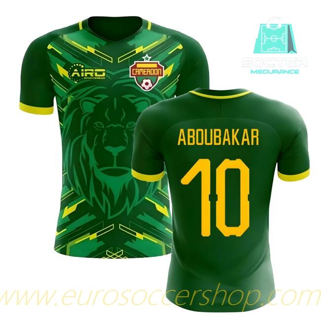 World Cup 2025-26 Collection Cameroon Home Jersey Concept Edition (Aboubakar 10)