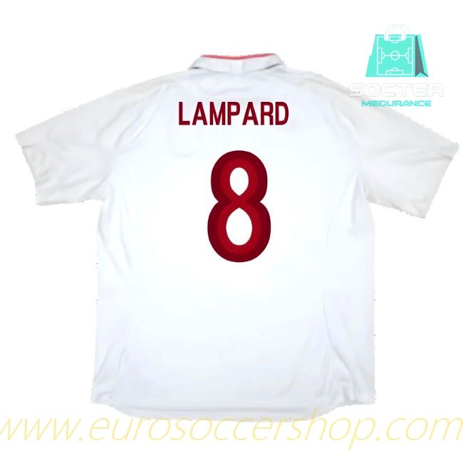 England National Team Home Football Shirt Replica (Lampard 8)