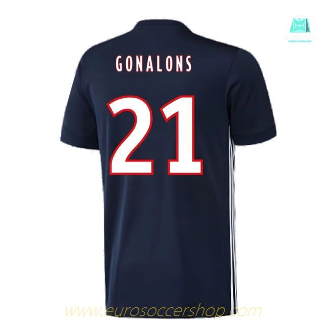 Lyon 2017-18 Away Shirt ((Excellent) L) (Gonalons 21)