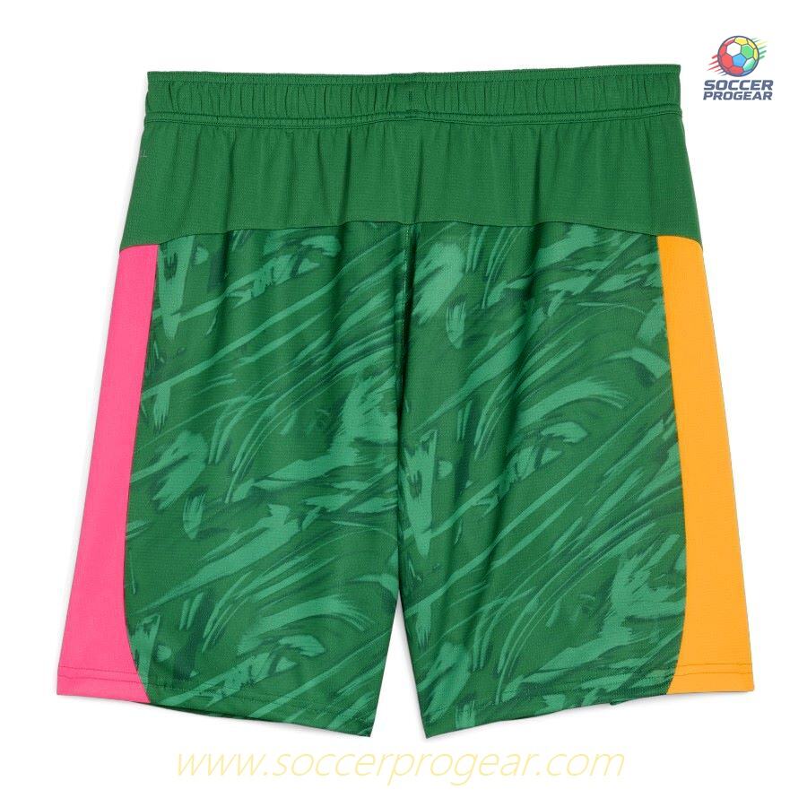 Manchester City Home Children Kit Team Jersey 2025-26 Edition Green Goalkeeper