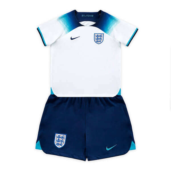 Kids England World Cup 2022 Home Kit ShirtShorts - World Cup
