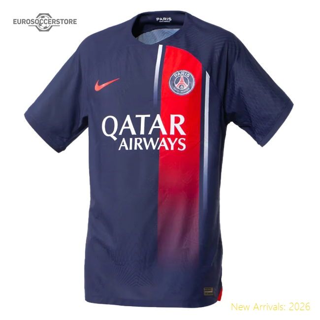 Supporter 2023-2024 Psg Home Match Authentic Shirt (Sergio Ramos 4)