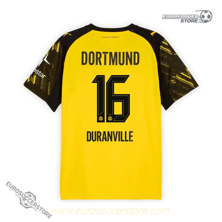 Borussia Dortmund 25-26 Home Jersey DURANVILLE 16