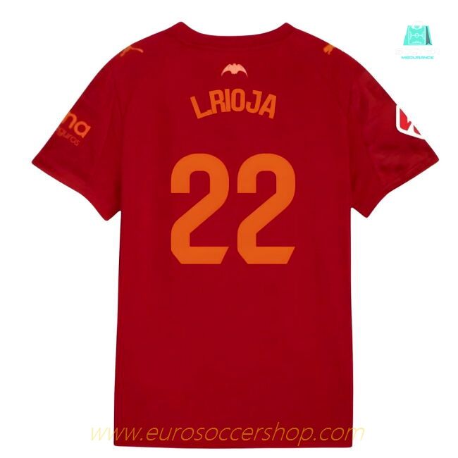 2025-2026 Valencia Away Shirt (L.Rioja 22)