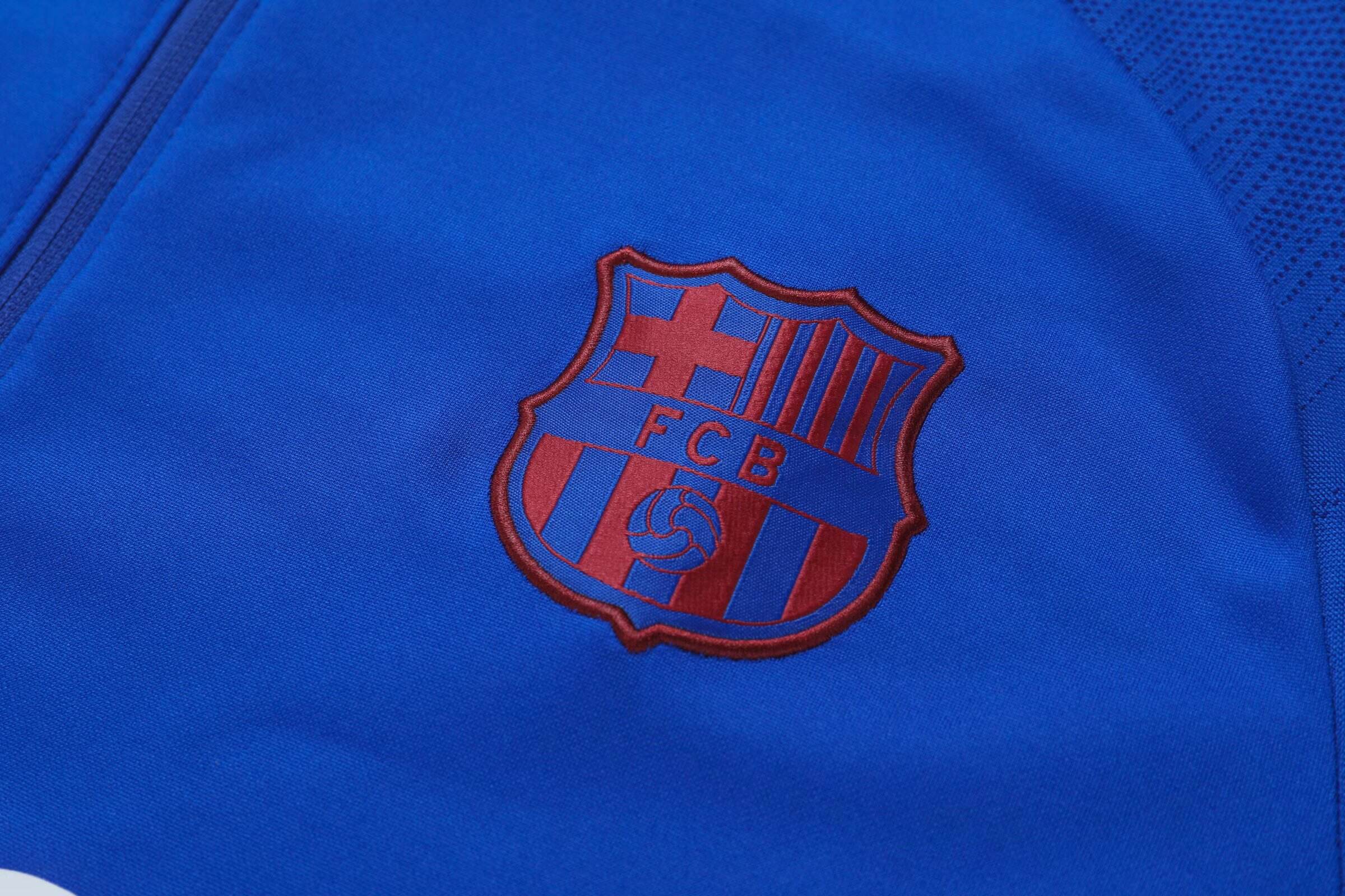 201920 Barcelona Blue Zipper Sweat Kit - Official Replica 5939