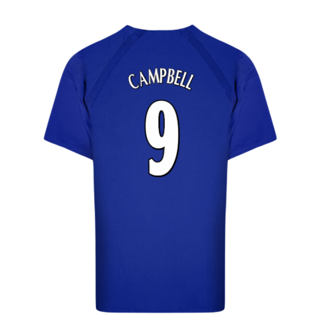 Authentic Everton 2003 Anniversary Retro Home Shirt (campbell 9)