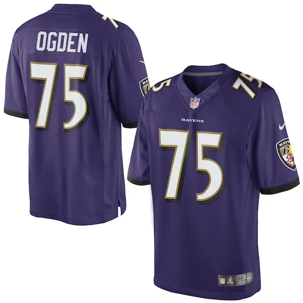 Baltimore Ravens Limited NFL Jersey - Purple | High-Quality Footbal...