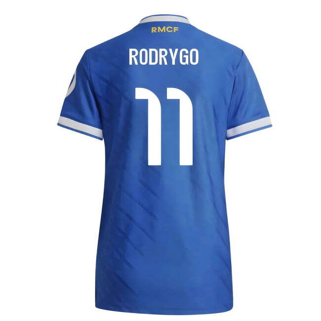 Womens Genuine 2025-2026 Real Madrid Spanish Third Uniform