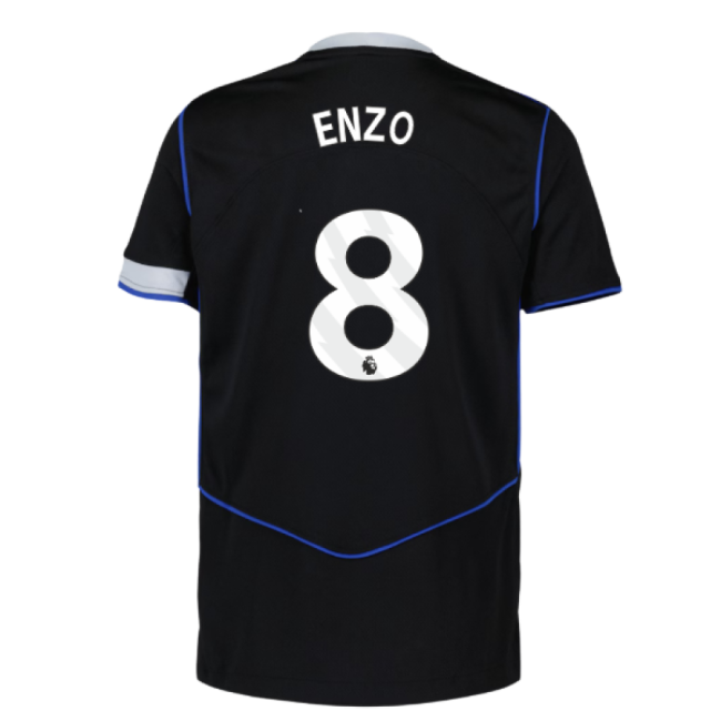 Chelsea Official Third Football Shirt 2025-20 Enzo 8 L S
